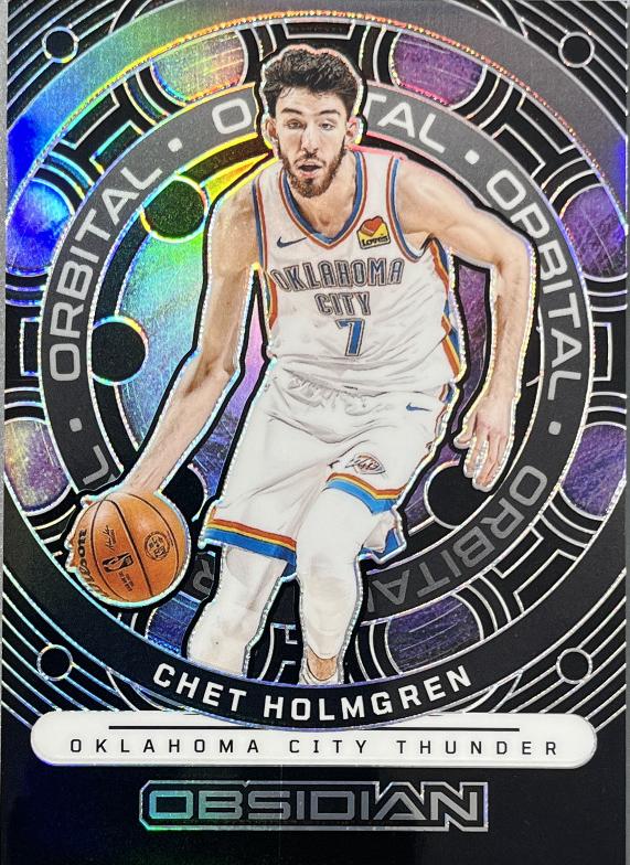 2023 Panini Obsidian Basketball Chet Holmgren #14 PSA 10