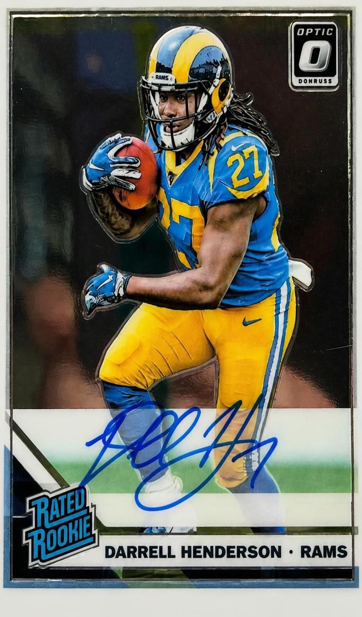 2019 Donruss Optic Football Darrell Henderson #160