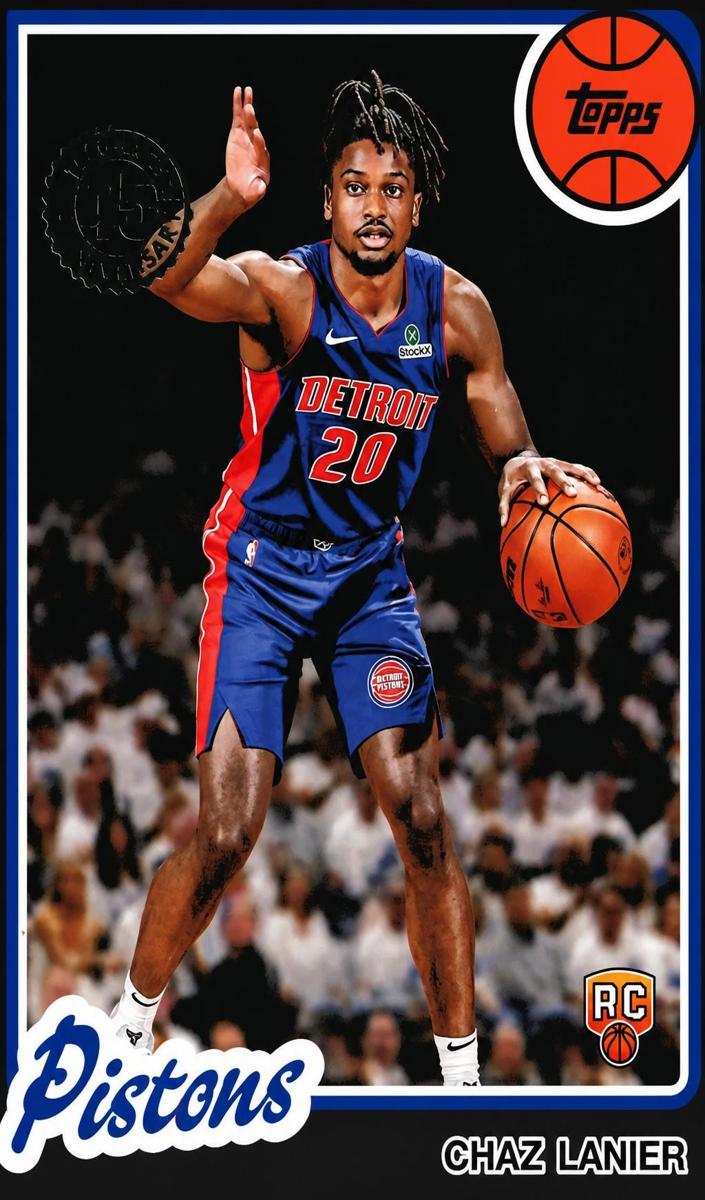 2025 Topps Basketball Chaz Lanier #80BK-80