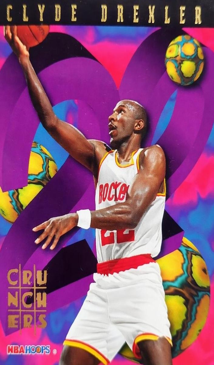 1995 Hoops Basketball Clyde Drexler #19