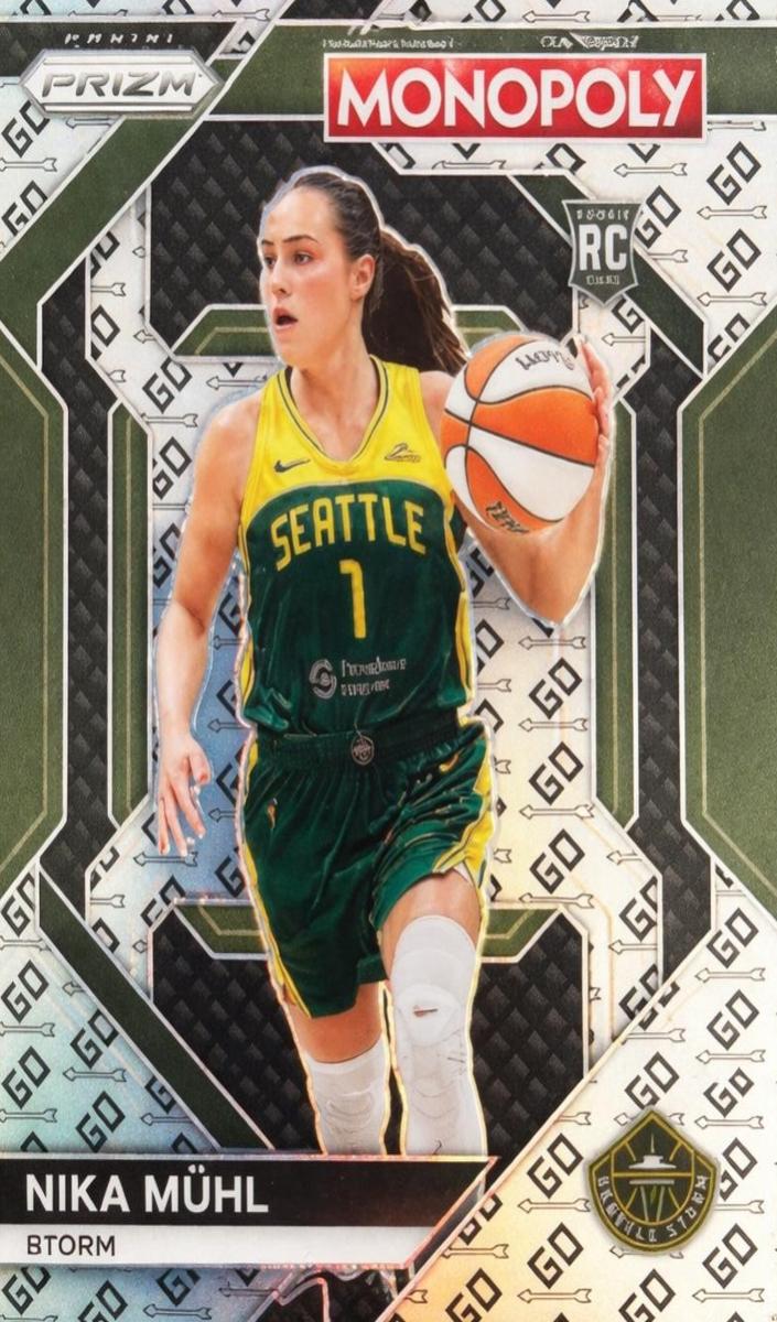 2024 Panini Prizm Monopoly WNBA Basketball Go Nika Muhl #WNBA26