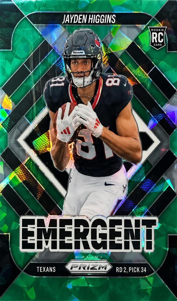 2025 Panini Prizm Football Jayden Higgins #14