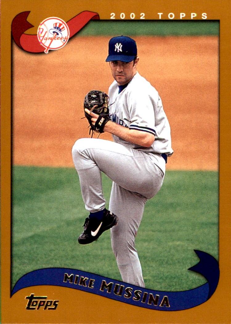 2002 Topps Baseball Mike Mussina #20 PSA 10