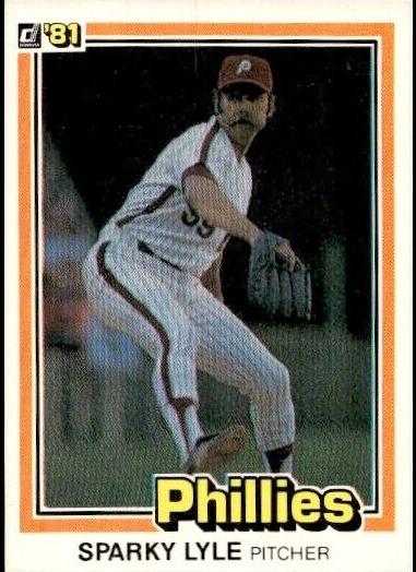 1981 Donruss Baseball Sparky Lyle #284