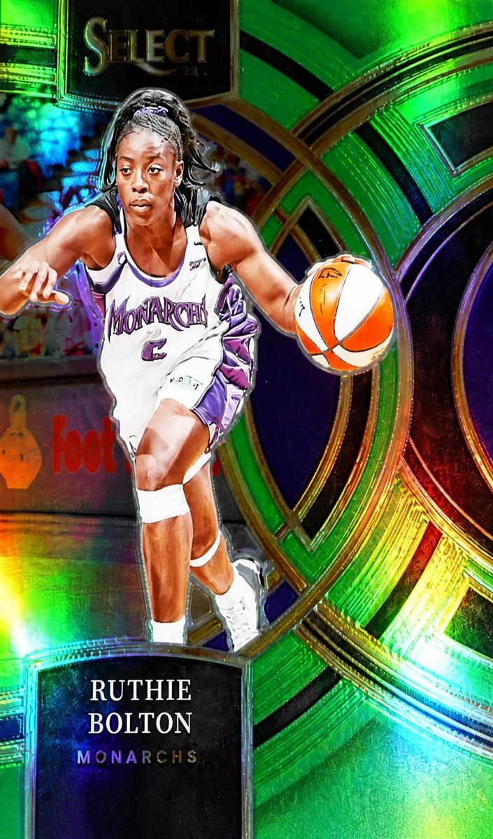 2024 Panini Select WNBA Basketball Neon Green Ruthie Bolton #135