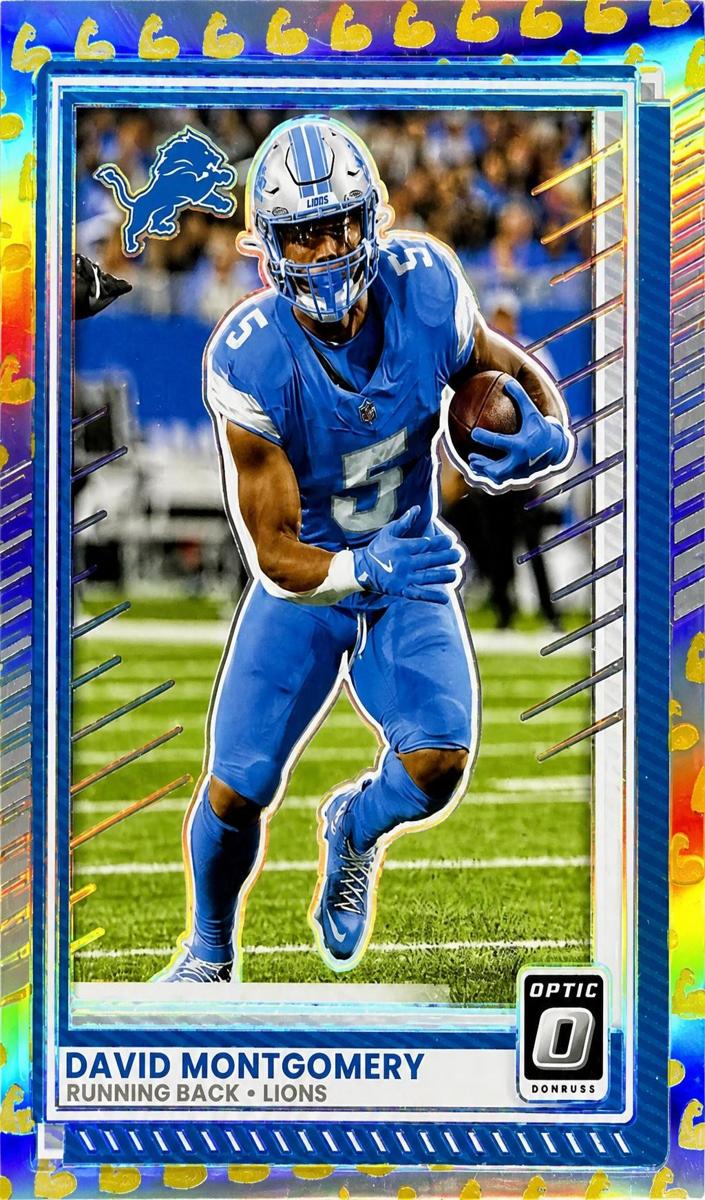 2025 Donruss Optic Football Flex David Montgomery #117