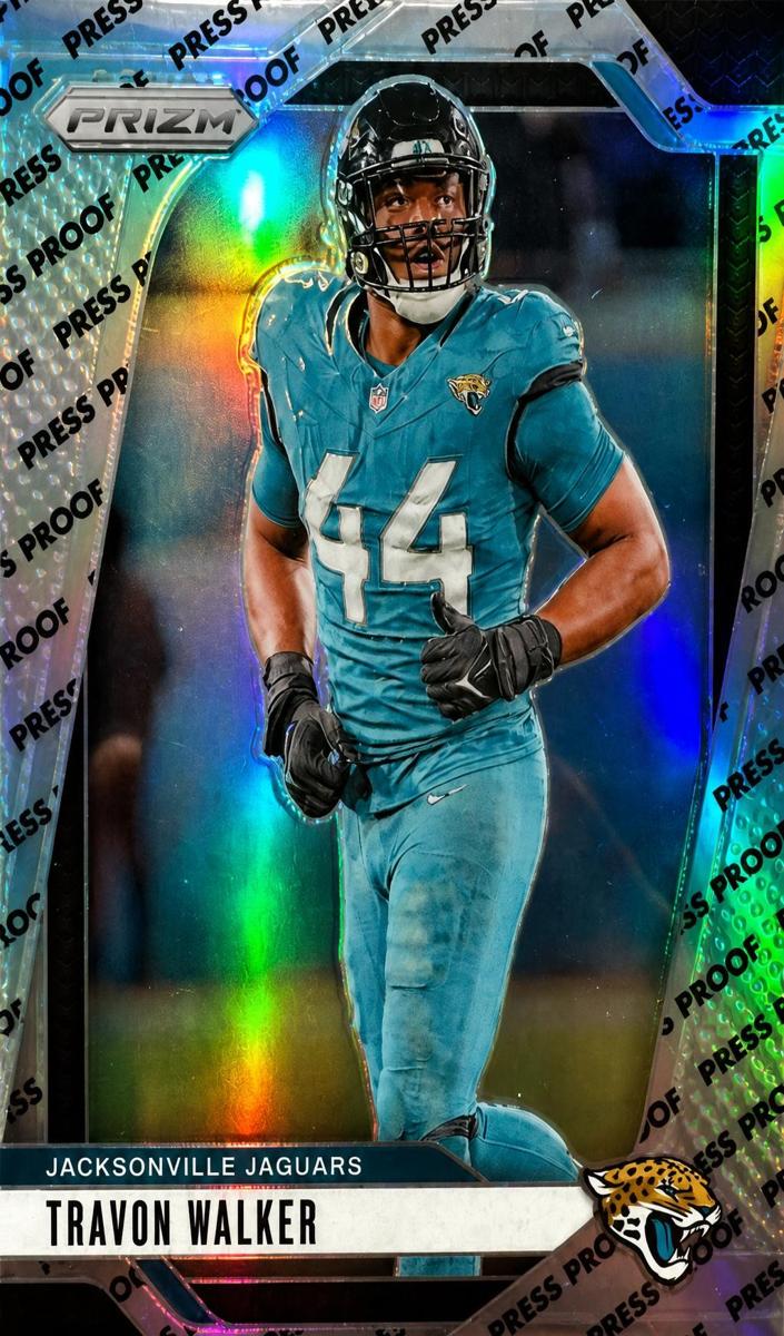 2024 Panini Prizm Football Press Proof Travon Walker #133