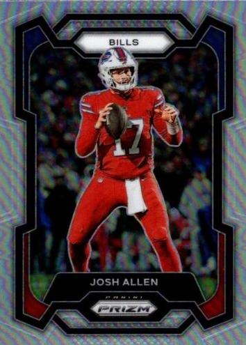 2023 Panini Prizm Football Silver Josh Allen #32 PSA 9