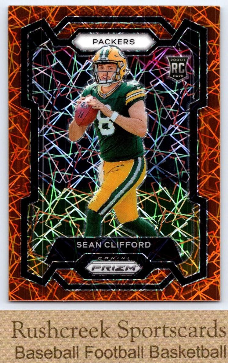 2023 Panini Prizm Football Lazer Sean Clifford #338 PSA 9