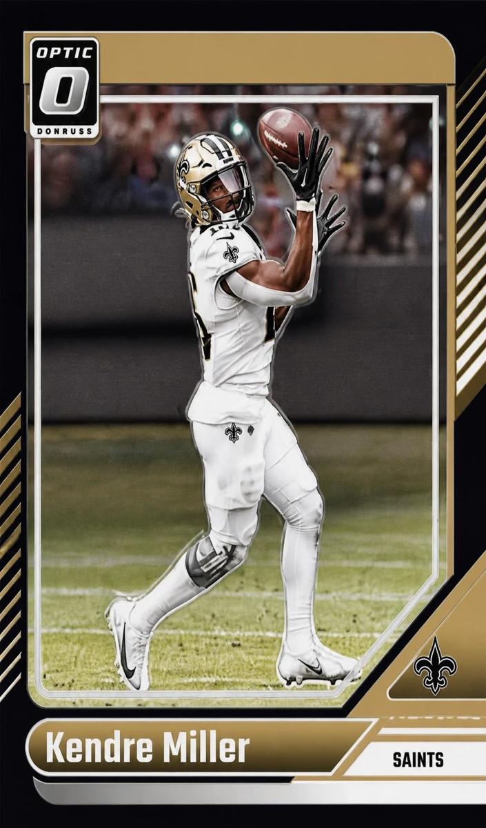 2024 Donruss Optic Football Purple Stars Kendre Miller #143