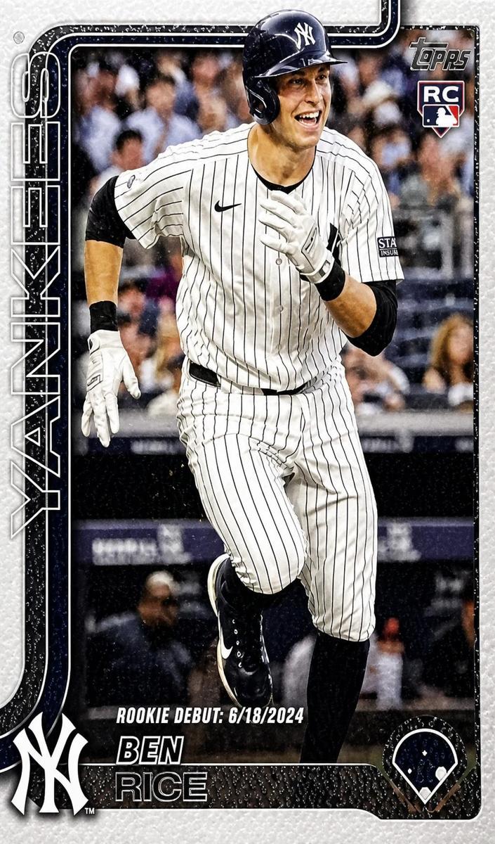 2025 Topps Update Baseball Canvas Parallel Ben Rice #US25