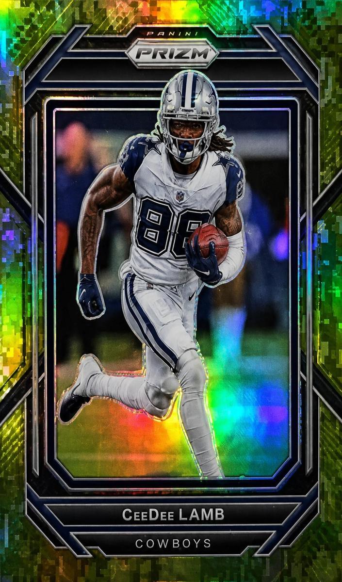 2022 Panini Prizm Football Forest Camo CeeDee Lamb #79