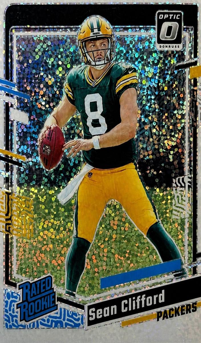 2023 Donruss Optic Football White Sparkle Sean Clifford #242