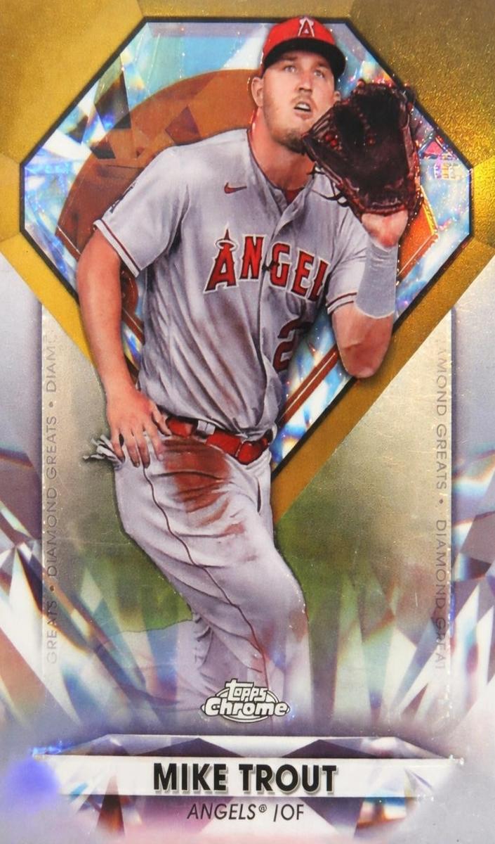 2022 Topps Chrome Update Baseball Mike Trout #DGC-1