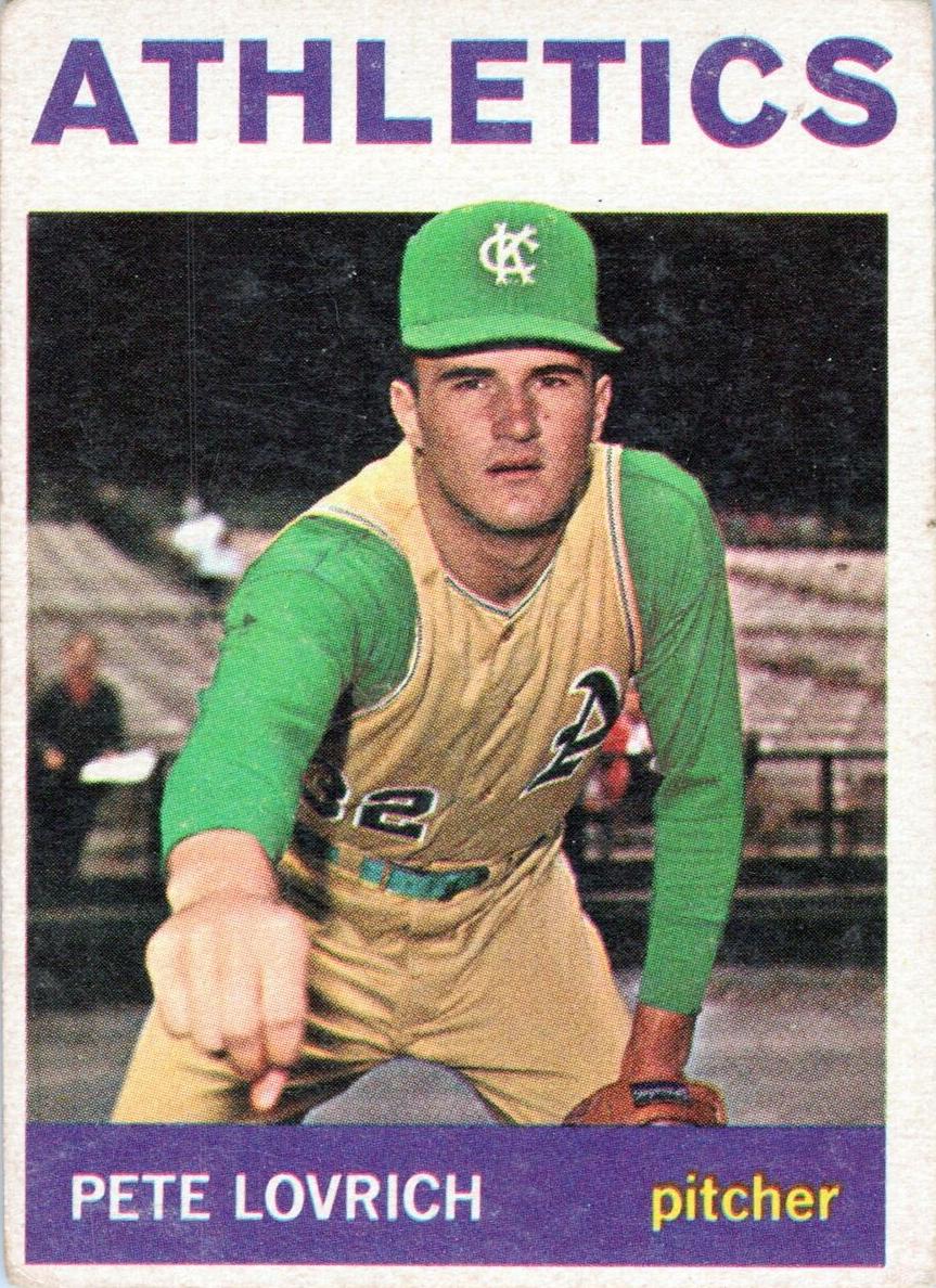1964 Topps Baseball Pete Lovrich #212