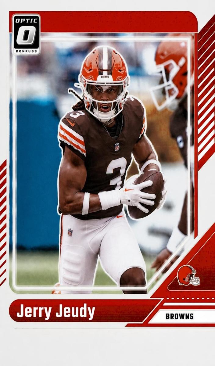 2024 Donruss Optic Football Holo Jerry Jeudy #48