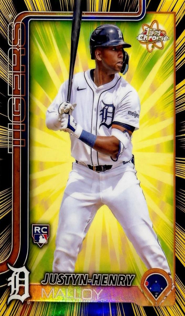 2025 Topps Chrome Baseball Justyn-Henry Malloy #RR-13 PSA 9