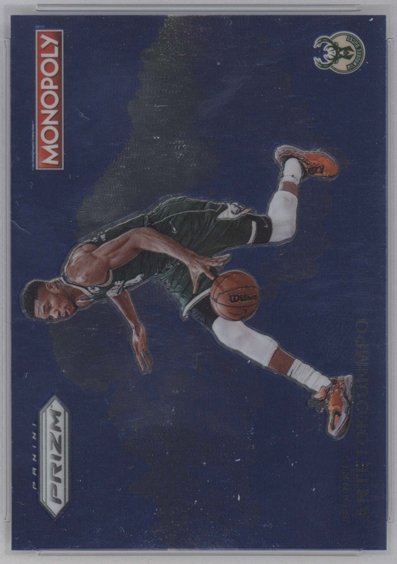 2022 Panini Prizm Monopoly Basketball Giannis Antetokounmpo #CB-14 PSA 10