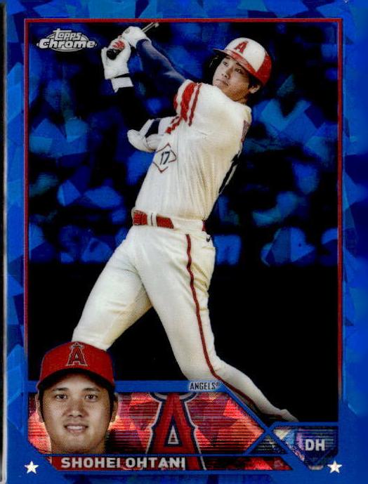 2023 Topps Chrome Sapphire Edition Baseball Shohei Ohtani #600