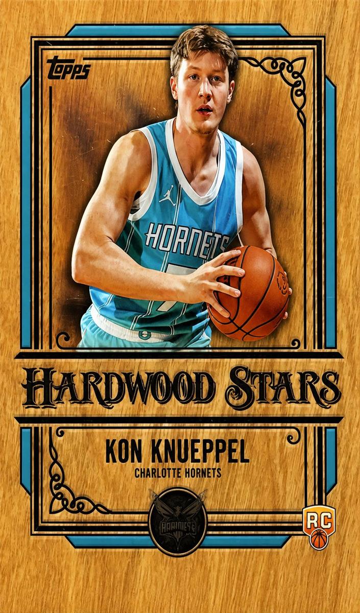 2025 Topps Basketball Kon Knueppel #HS-14 PSA 9