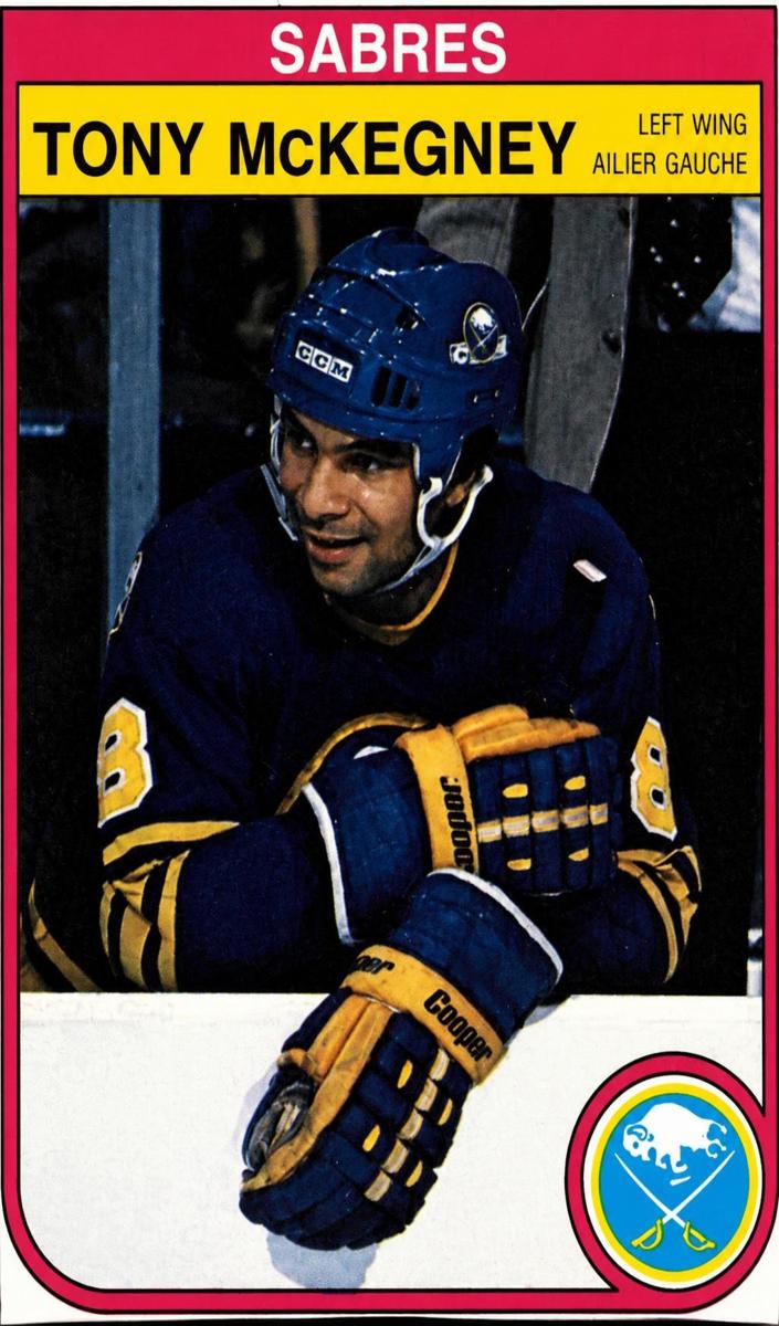 1982 O-Pee-Chee Hockey Tony McKegney #29 PSA 10