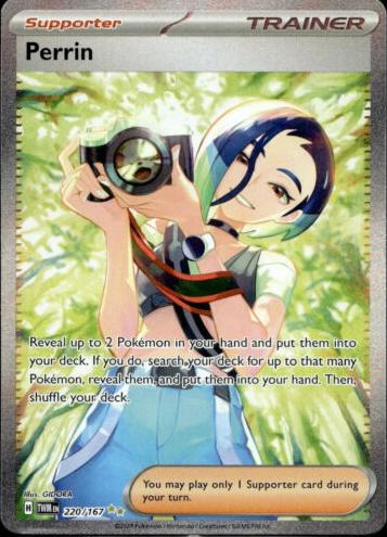 2024 Pokemon Scarlet & Violet Twilight Masquerade Perrin #220