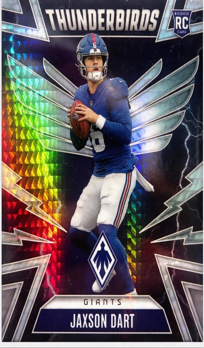 2025 Panini Phoenix Football Wave Jaxson Dart #38