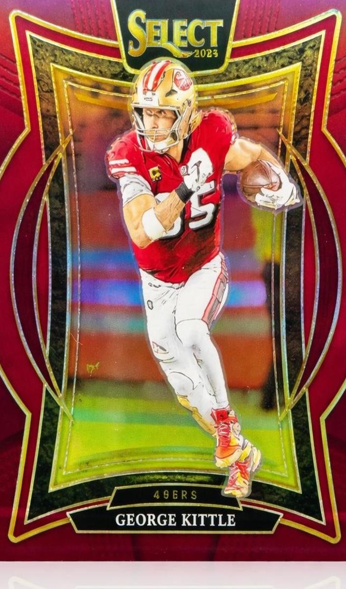 2024 Panini Select Football Maroon George Kittle #58