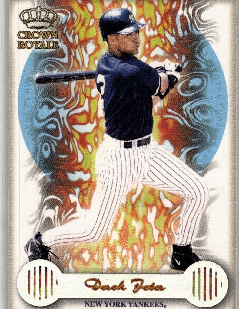 1999 Pacific Crown Royale Baseball Derek Jeter #15 PSA 7