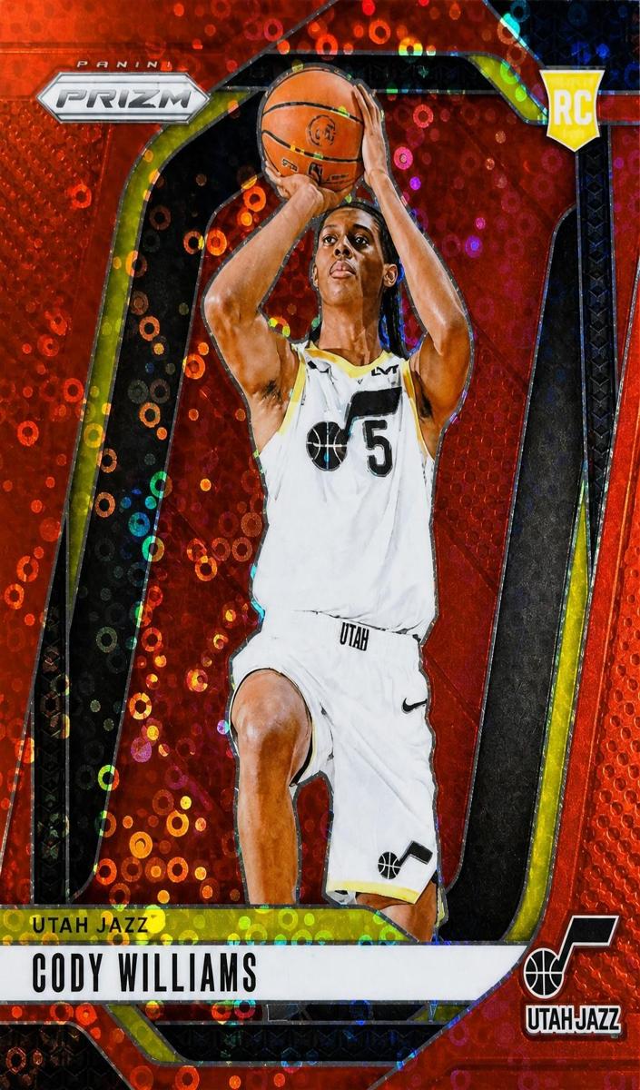 2024 Panini Prizm Basketball Fast Break Red Cody Williams #232 PSA 9
