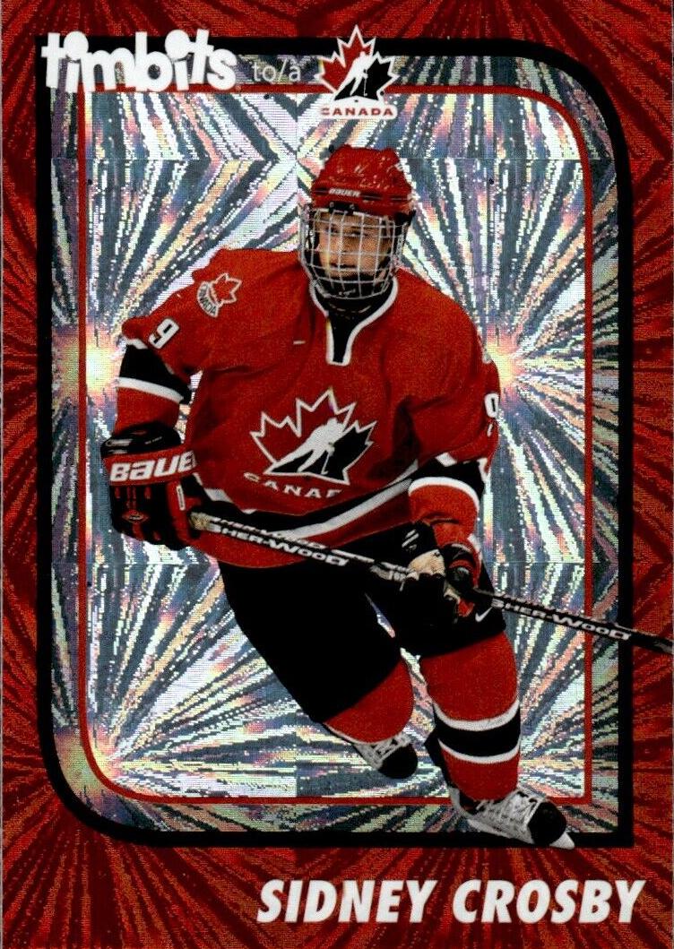 2021 Upper Deck Tim Hortons Collectors Series Hockey Sidney Crosby #1993 PSA 8