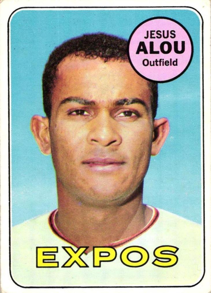 1969 Topps Baseball Jesus Alou #22 PSA 9