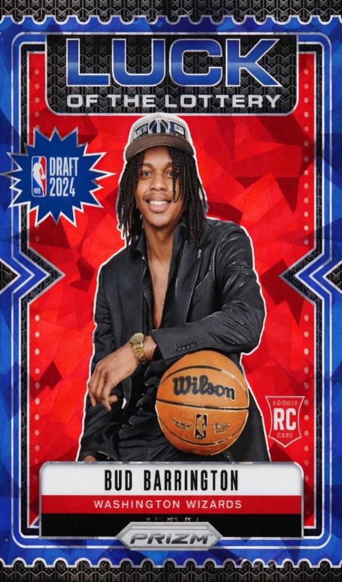 2024 Panini Prizm Basketball Blue Ice Bub Carrington #2