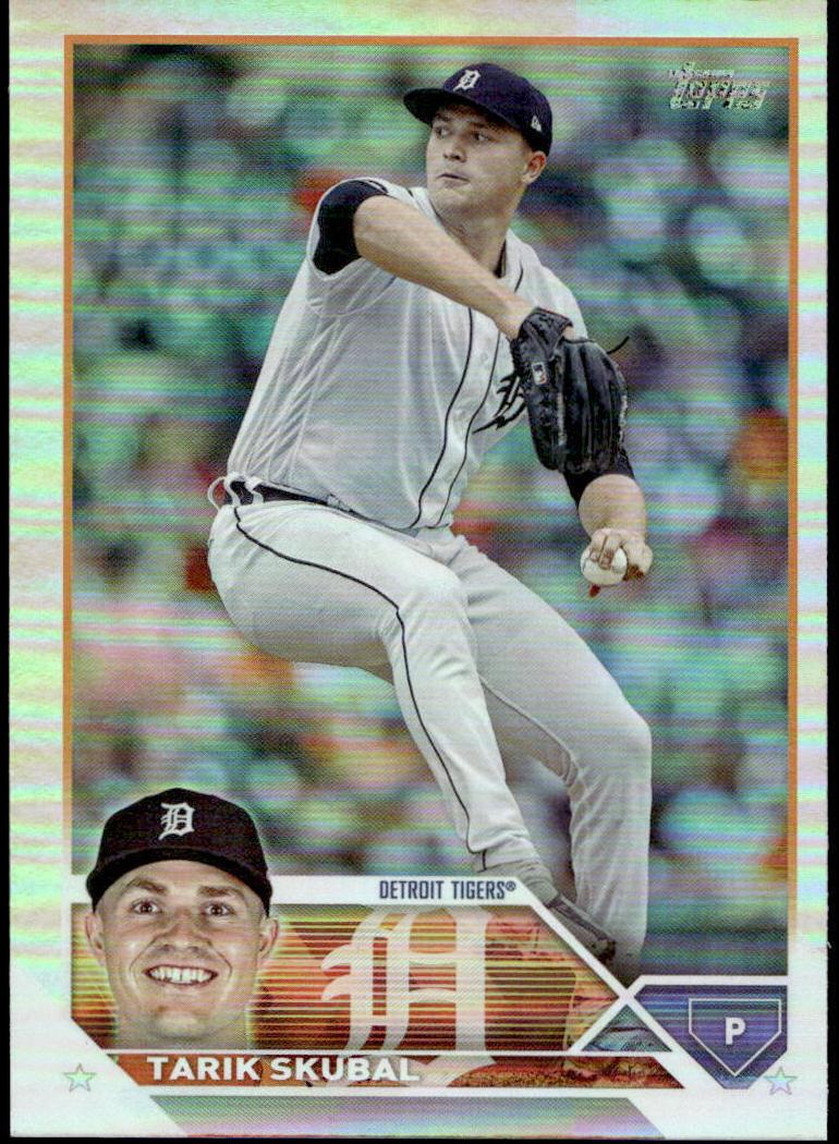 2023 Topps Baseball Rainbow Foil Tarik Skubal #74