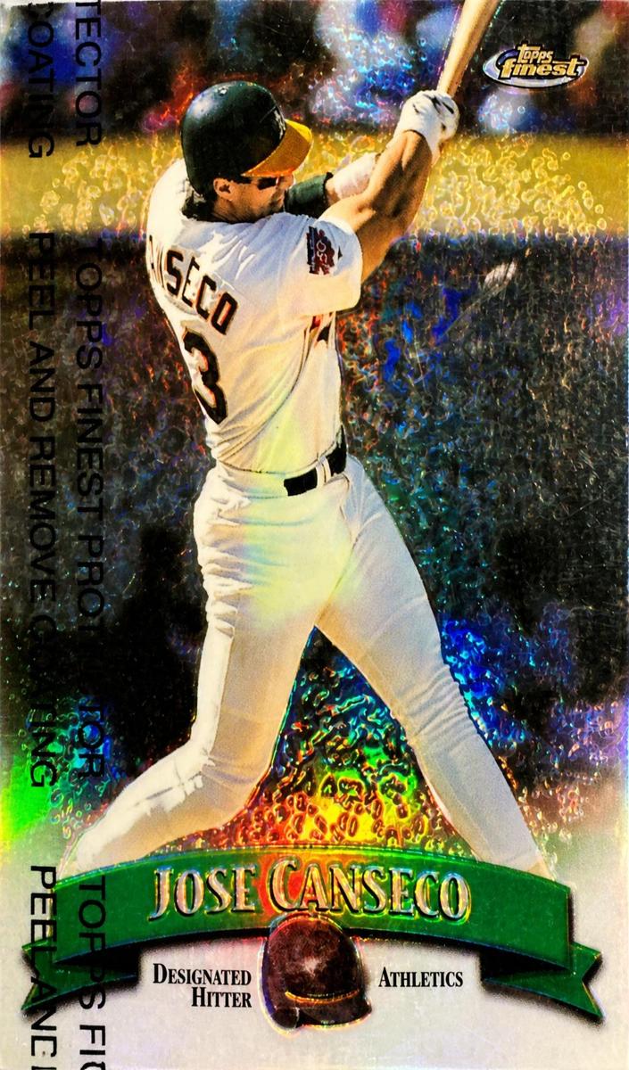 1998 Topps Finest Baseball Refractor Jose Canseco #26