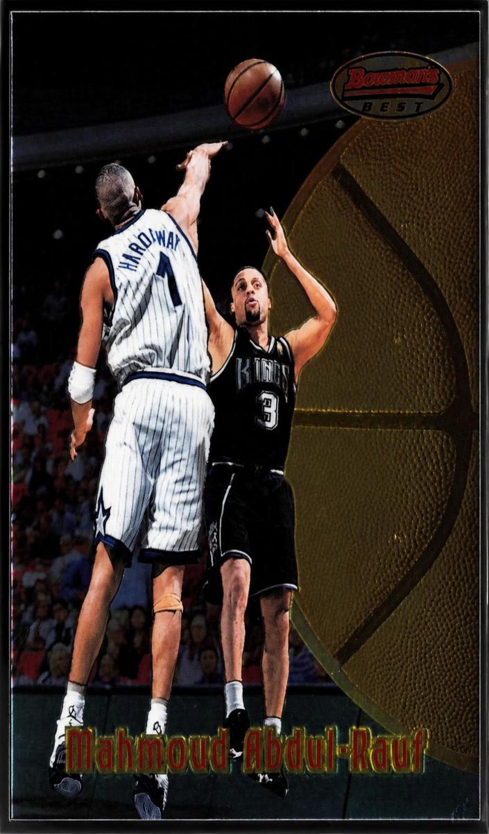 1997 Bowman's Best Basketball Mahmoud Abdul-Rauf #29