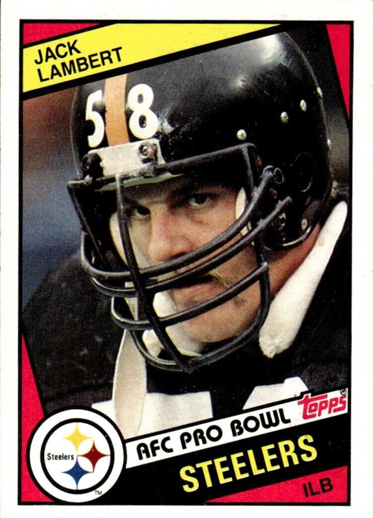 1984 Topps Football Jack Lambert #167