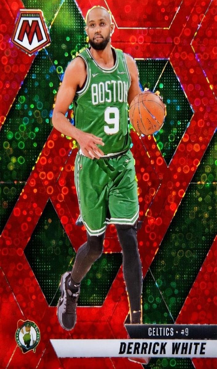 2024 Panini Mosaic Basketball Fast Break Red Derrick White #66