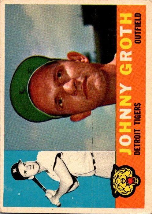 1960 Topps Baseball Johnny Groth #171 PSA 5
