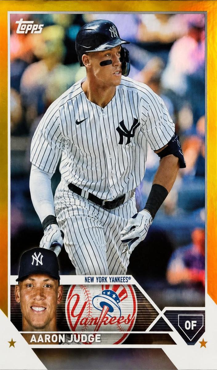 2023 Topps Baseball Gold Foil Aaron Judge #62