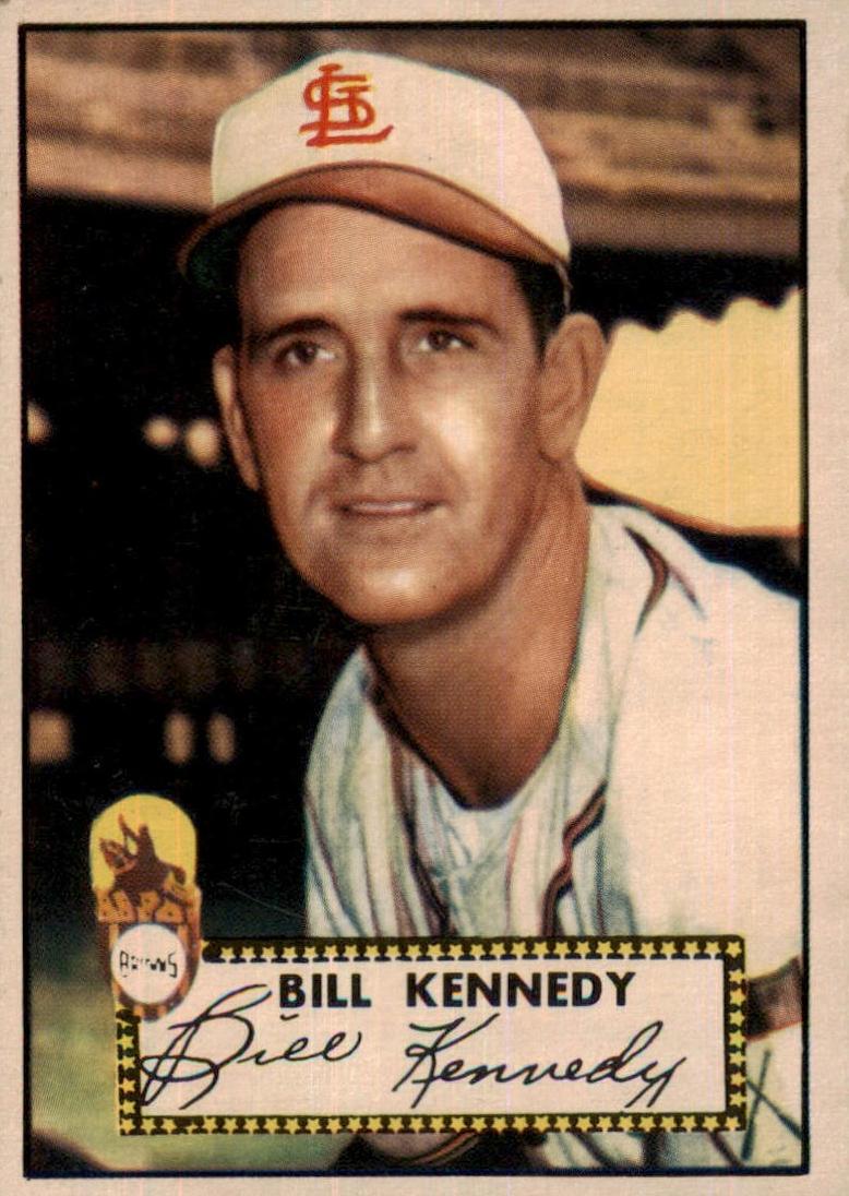 1952 Topps Baseball Bill Kennedy #102