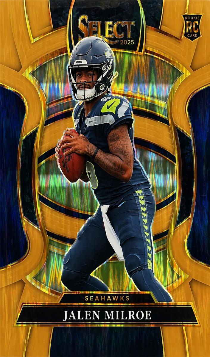 2025 Panini Select Football Copper Shock Jalen Milroe #14