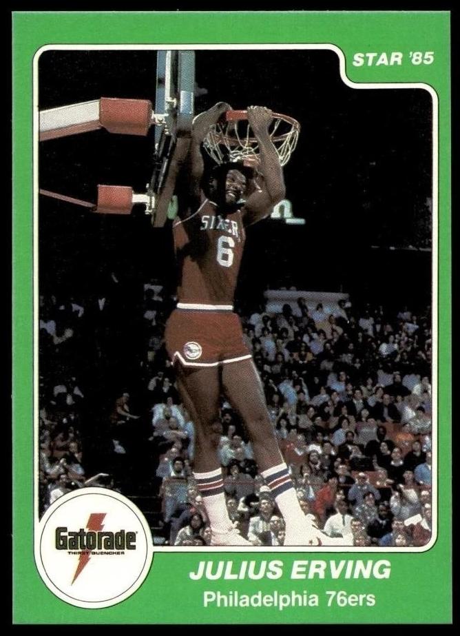 1985 Star Basketball Julius Erving #5 BGS 8.5