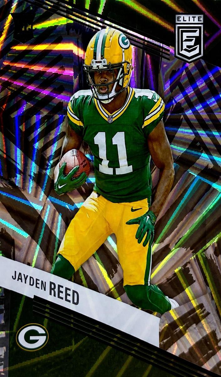 2023 Donruss Elite Football Razzle Dazzle Jayden Reed #153