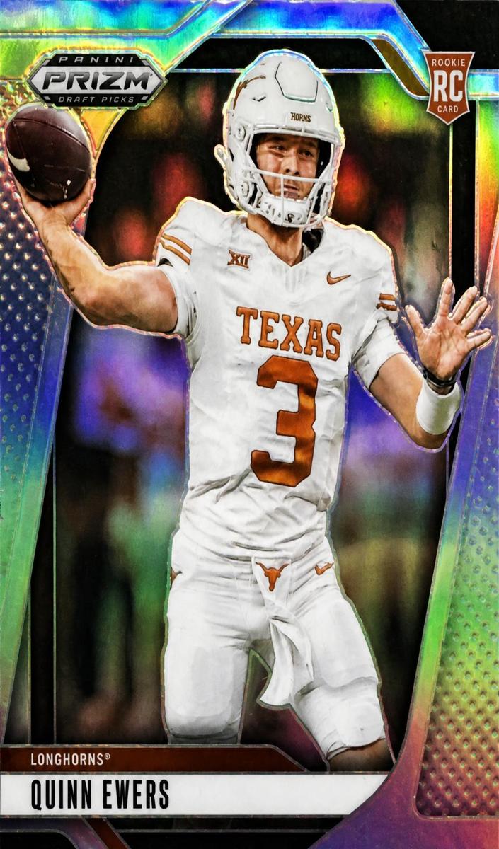2025 Panini Prizm Draft Picks Football Silver Quinn Ewers #126