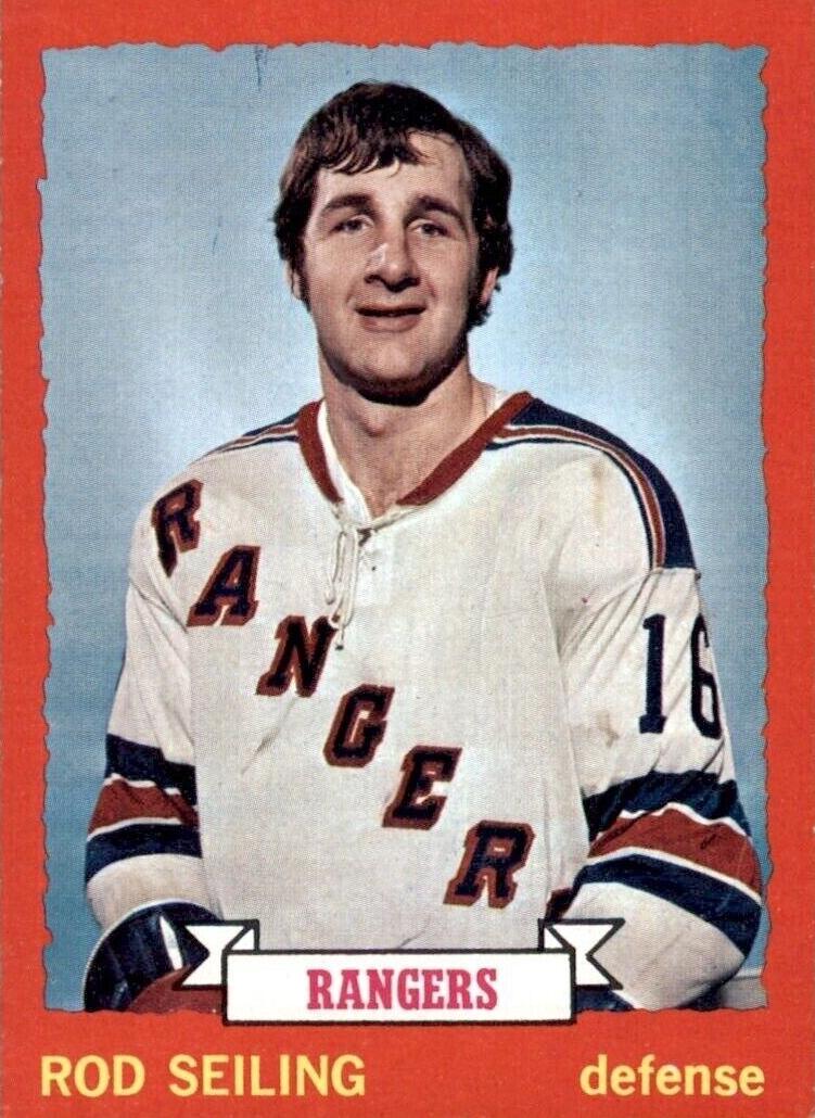 1973 Topps Hockey Rod Seiling #9 PSA 8