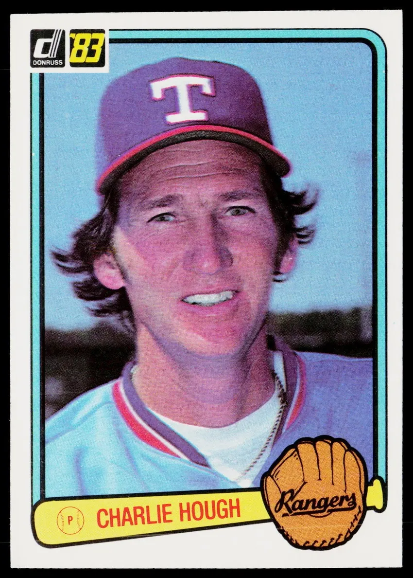 1983 Donruss Baseball Charlie Hough #69 PSA 10