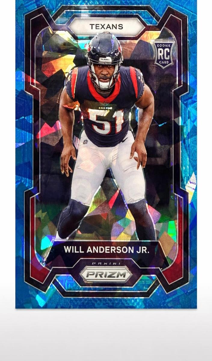 2023 Panini Prizm Football Blue Ice Will Anderson Jr. #342
