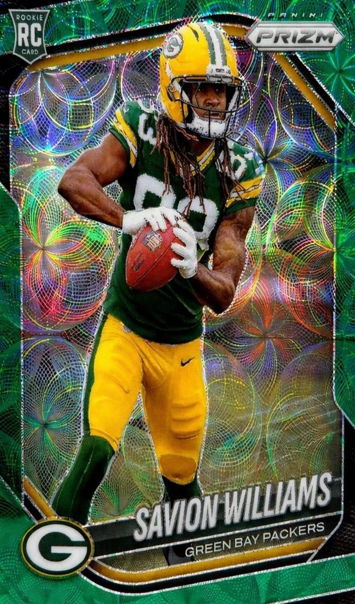 2025 Panini Prizm Football Green Scope Savion Williams #306
