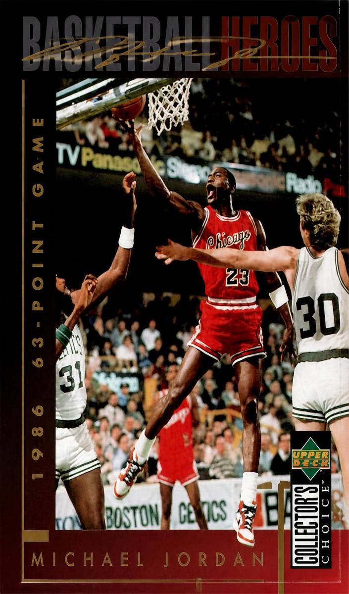 1994 Upper Deck Collector's Choice Basketball French Michael Jordan #212 PSA 10
